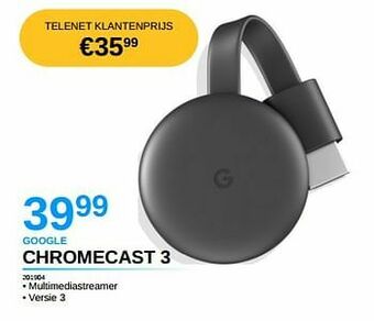 Google chromecast 3