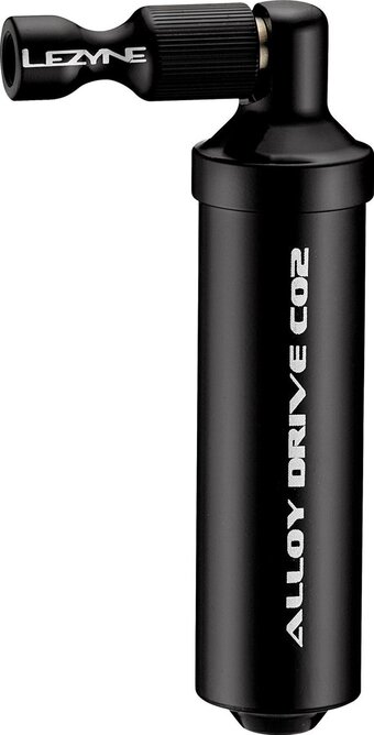 Bol.com Lezyne alloy drive co2 head - kopstuk - co2 fietspomp - aluminium - voor schrader en presta ventielen - zwart aanbieding