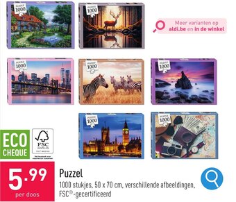 ALDI Puzzel aanbieding