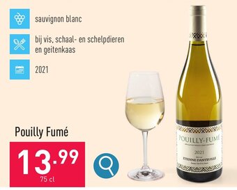 ALDI Pouilly Fumé 75 cl aanbieding
