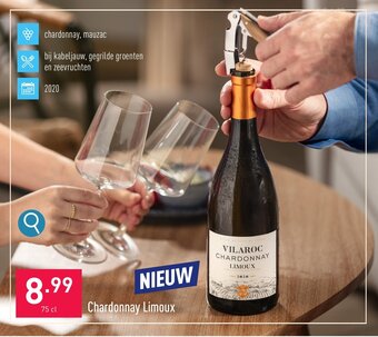 ALDI Chardonnay Limoux 75 cl aanbieding