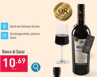 ALDI Ronco di Sassi 75 cl aanbieding