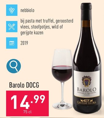 ALDI Barolo DOCG 75 cl aanbieding