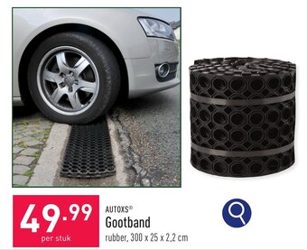ALDI AUTOXS Gootband aanbieding