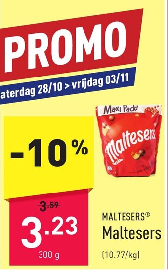 ALDI Maltesers 300 g aanbieding