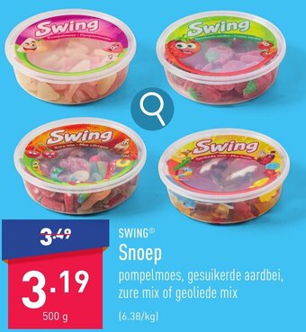 ALDI SWING Snoep 500 g aanbieding