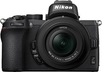 CoolBlue Nikon z50 + 16-50mm f/3.5-6.3 + 50-250mm f/4.5-6.3 aanbieding