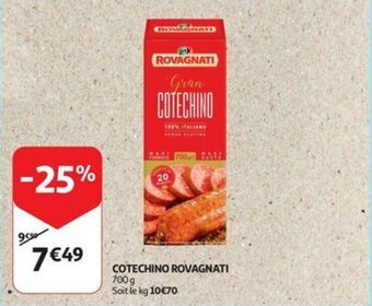 COTECHINO ROVAGNATI 700 g