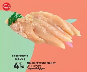Auchan AIGUILLETTES DE POULET aanbieding