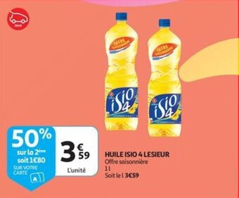 Auchan HUILE ISIO 4 LESIEUR aanbieding