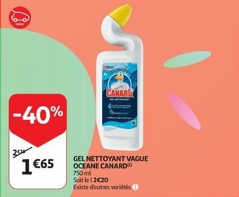 Auchan GEL NETTOYANT VAGUE OCEANE CANARD aanbieding