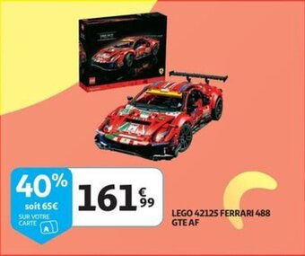 LEGO 42125 FERRARI 488 GTE AF