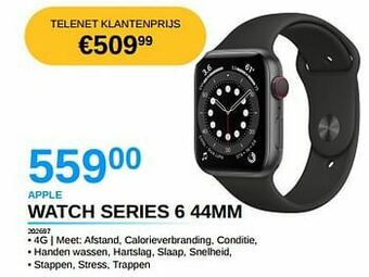 AUVA Apple watch series 6 44mm aanbieding