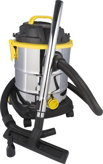 Bol.com Nat en droog stofzuiger - rvs - 1200w - 25l aanbieding