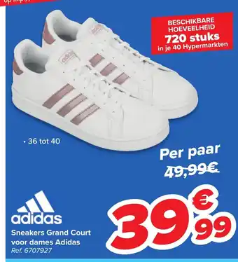 Carrefour Adidad Sneakers Grand Court 36 tot 40 aanbieding