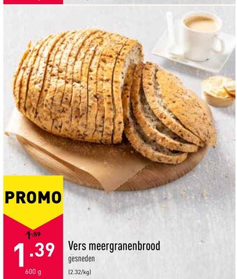 ALDI Vers meergranenbrood 600g aanbieding