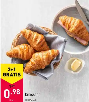 ALDI Croissant 3 st. aanbieding