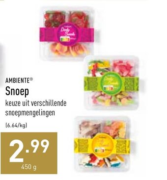 ALDI Ambiente Snoep 450g aanbieding