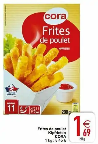 Cora Frites de poulet kipfrieten cora aanbieding