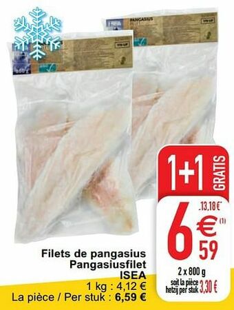 Cora Filets de pangasius pangasiusfilet isea aanbieding