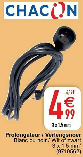 Cora Prolongateur - verlengsnoer aanbieding