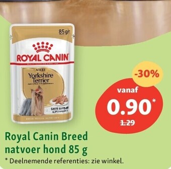 Maxi Zoo Royal canin breed natvoer hond 85 g aanbieding