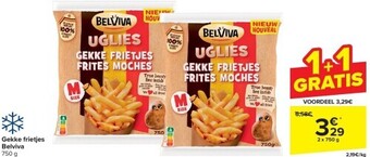 Carrefour Gekke frietjes belviva aanbieding