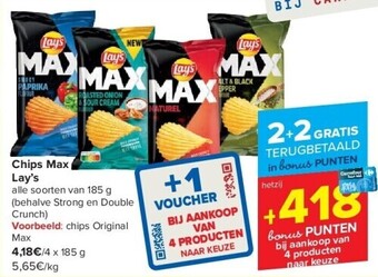 Carrefour Chips max lay’s aanbieding
