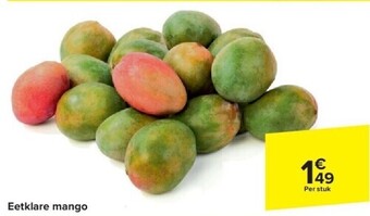 Carrefour Eetklare mango aanbieding