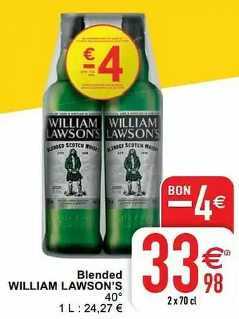 Cora Blended william lawson’s aanbieding