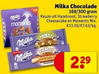 Kruidvat Milka chocolade aanbieding