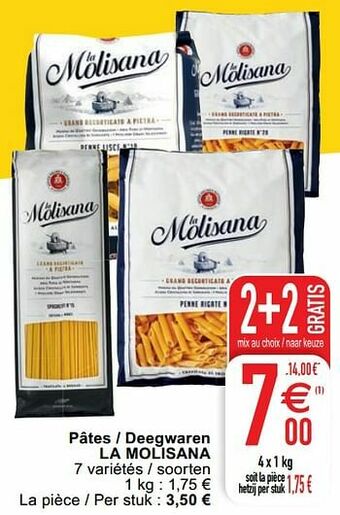 Cora Pâtes - deegwaren la molisana aanbieding