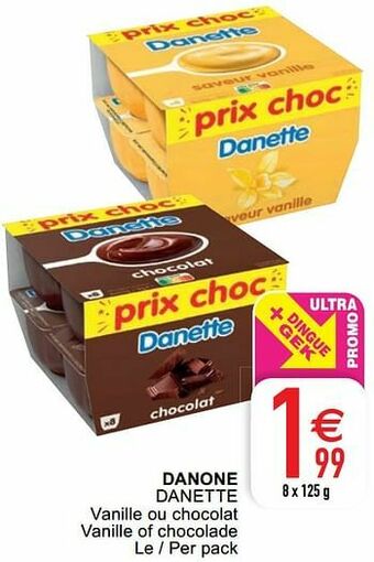 Cora Danone danette aanbieding