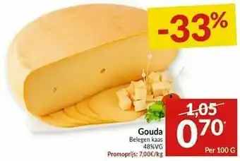 Intermarché Gouda beleten kaas aanbieding