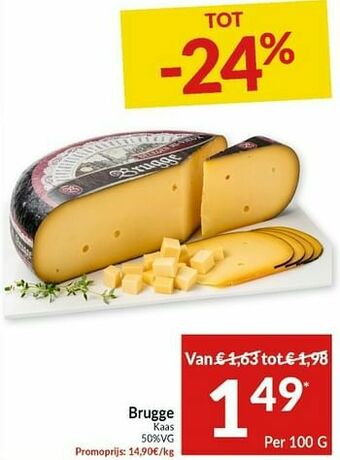 Intermarché Brugge kaas aanbieding