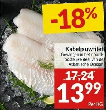 Intermarché Kabeljauwfilet aanbieding