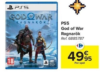 Carrefour Ps5 god of war ragnarök aanbieding