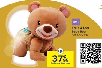 Carrefour Kruip & Leer Baby Beer aanbieding