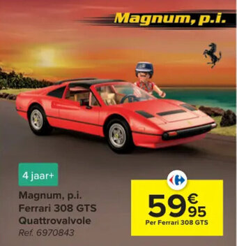 Carrefour Magnum, p.i. Ferrari 308 GTS Quattrovalvole aanbieding