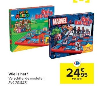 Wie is het?