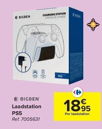 Carrefour Laadstation ps5 aanbieding