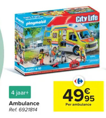 Carrefour Ambulance aanbieding