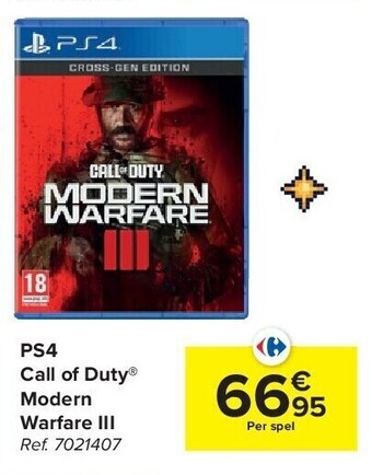 Ps4 call of duty modern warfare iii