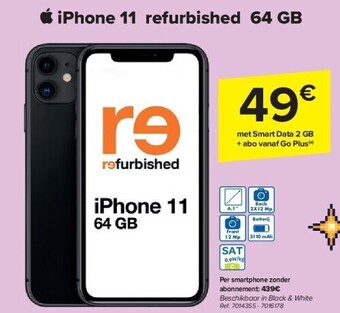 Iphone 11 refurbished 64 gb