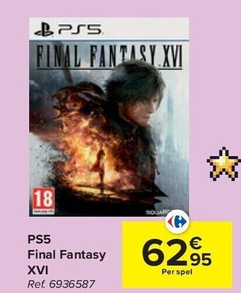 Carrefour Ps5 final fantasy xvi aanbieding