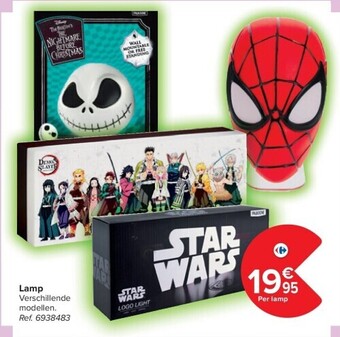 Carrefour Lamp aanbieding