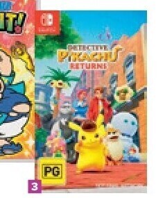 Carrefour Nintendo switch detective pikachu returns aanbieding