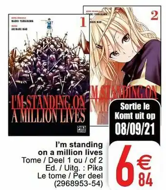 Cora I’m standing on a million lives aanbieding