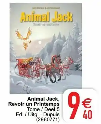 Cora Animal jack, revoir un printemps aanbieding