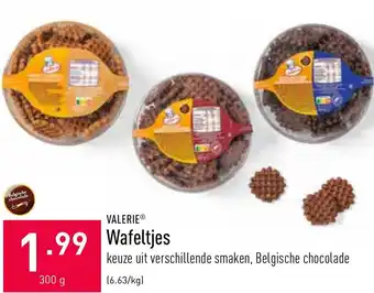 ALDI Valerie Wafeltjes 300g aanbieding